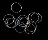 Silver Jump Rings - Click For Larger View